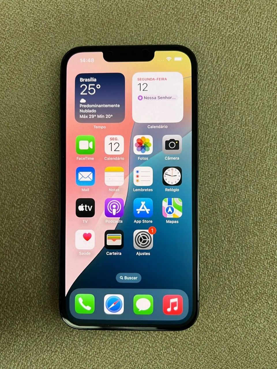 iPhone 13 Pro Grafite 256GB - Sem arranhões! - Foto 2