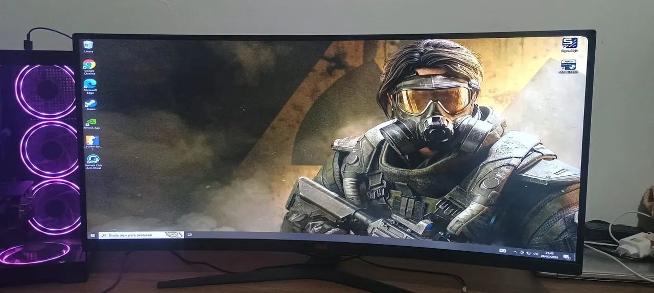 Monitor gamer 34p ,165hz - Foto 3