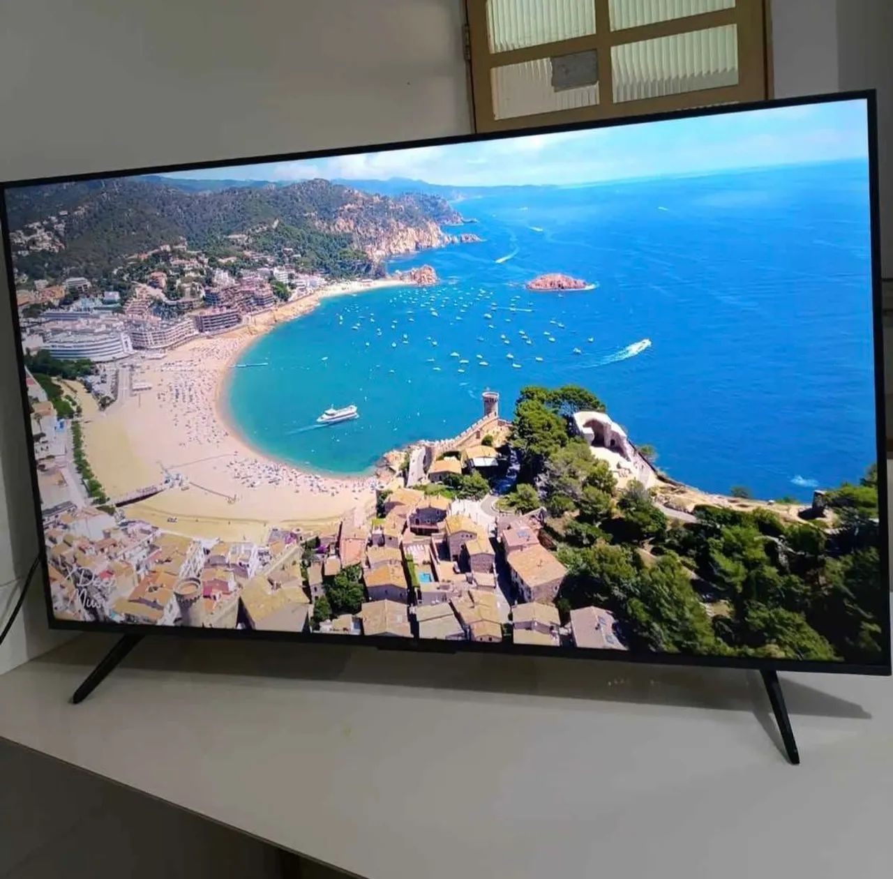 55 POLEGADAS 4K ANDROID GOOGLE TV PLAY STORE BLUETOOTH 300 CANAIS FAÇO ENTREGA SEM CUSTO - Foto 4