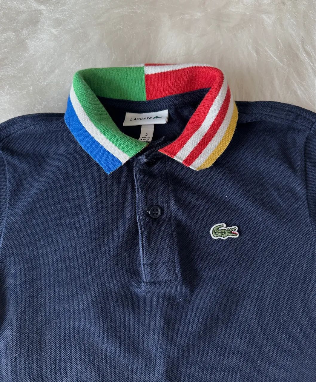 Camisa infantil Lacoste - Original - Foto 3