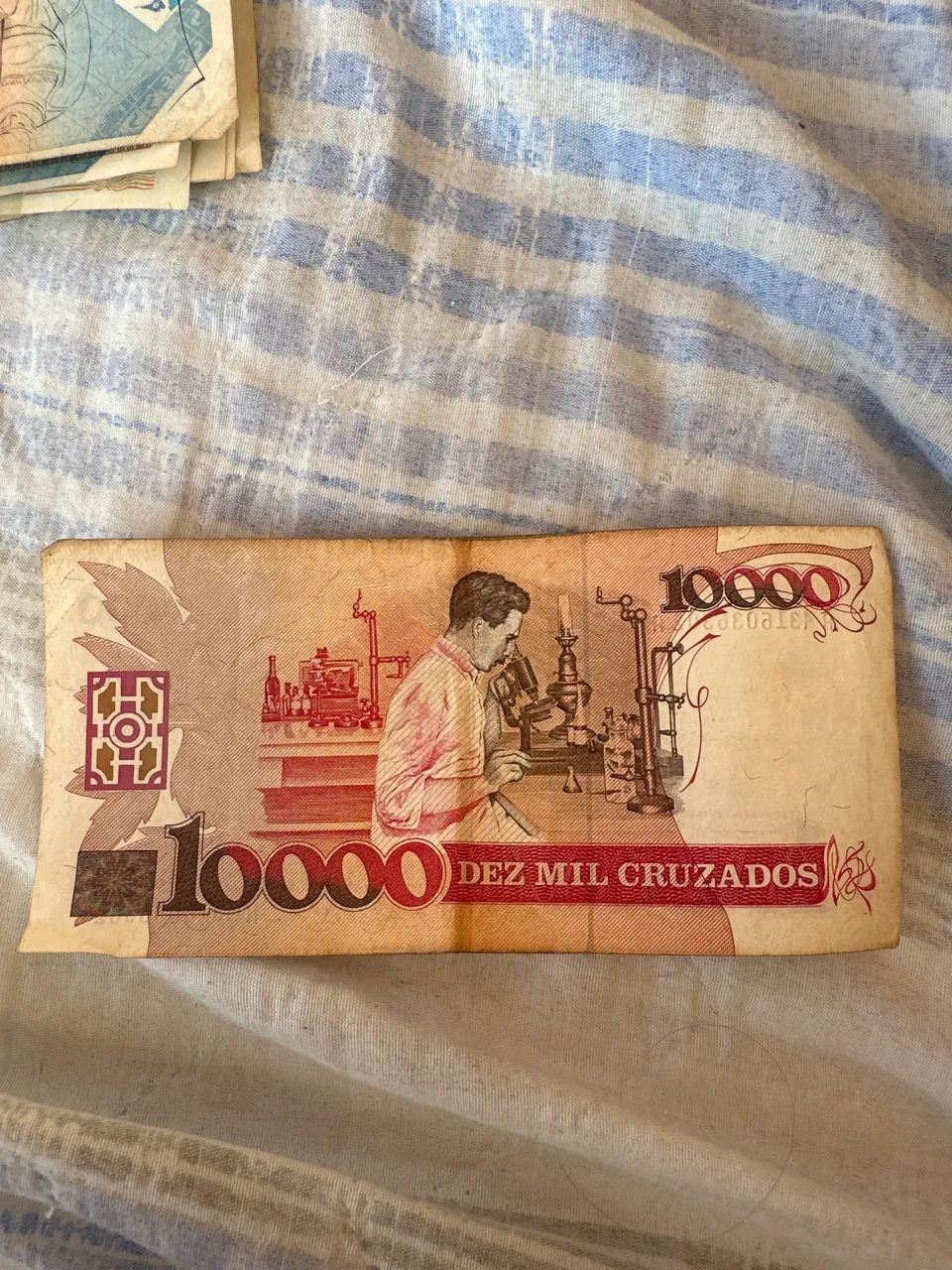 Nota 10000 Cruzados Carlos Chagas  - Foto 2