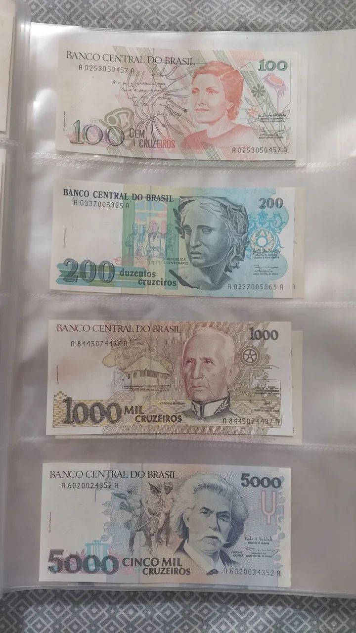 Coleção de cedulas nacionais antigas - Foto 2