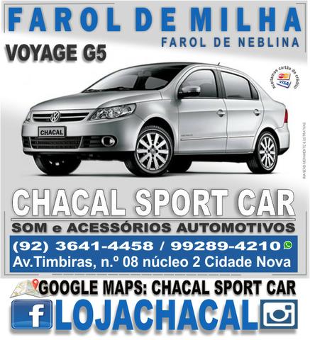 Kit Farol de Milha Voyage (geração 5) e serviço de instalação