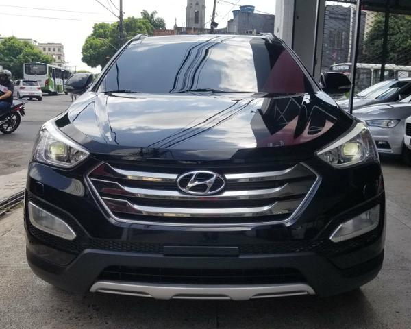 Hyundai Santa Fé 2015 7 lugares + teto panorâmico - FZ Motors