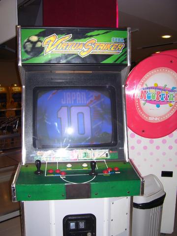 Máquina Fliperama Virtua Striker Simulador Original Sega