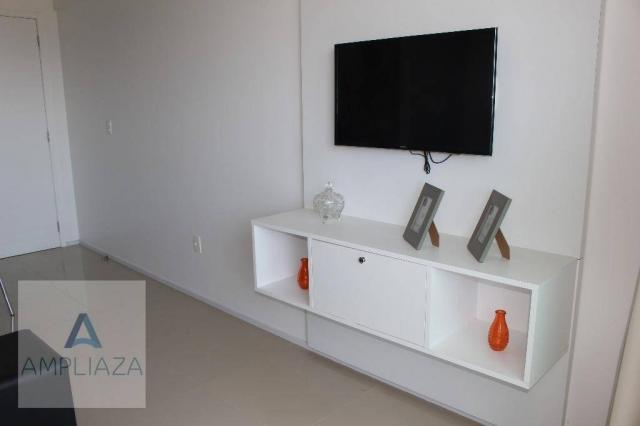 Apartamento com 2 dormitórios à venda, 54 m² por r$ 420.000 - guararapes - fortaleza/ce - Foto 4