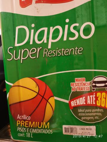 Vendo tintas Iquine para piso $120 o latão - Foto 3