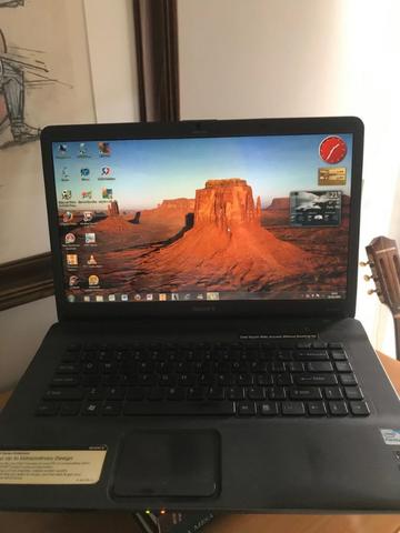 Notebook Sony Vaio Dual Core Semi Novo