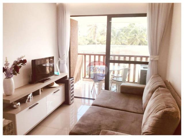 Apartamento com 2 dormitórios para alugar, 54 m² por r$ 660/dia - porto de galinha - ipoju - Foto 4