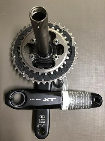 Pedivela Shimano Deore XT FC-M8000 38-28 - Foto 3