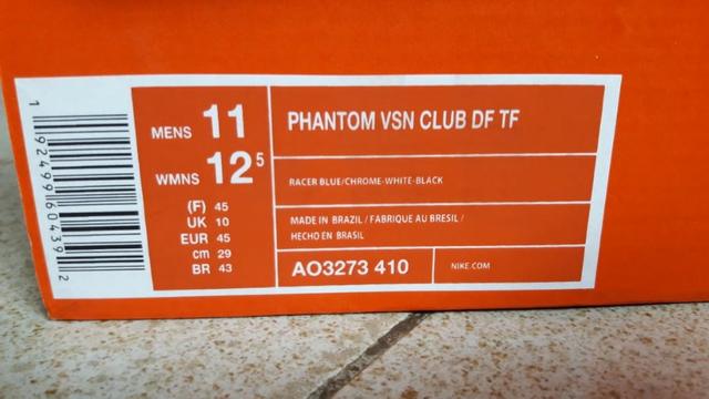 Chuteira society nick phaton visin club - Foto 4