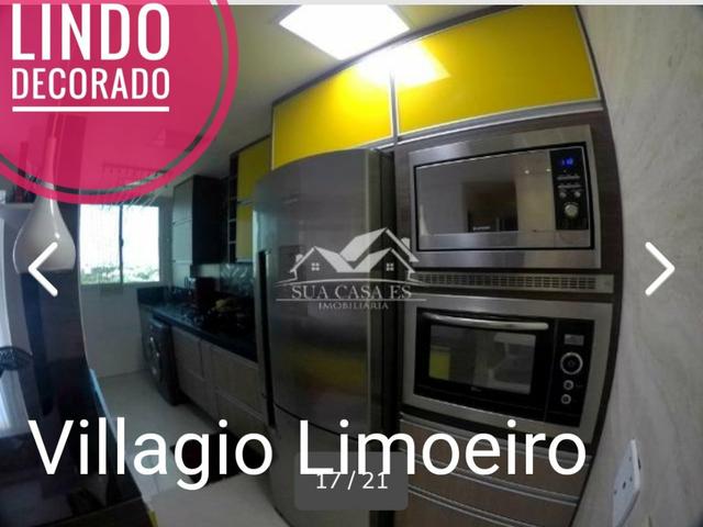 GM - Lindo Apartamento Decorado Villagio Limoeiro Fica tudo - ES