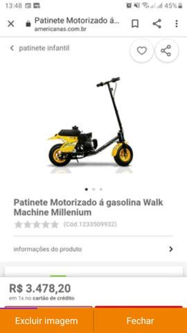 Patinete Motorizado aceito Cartão - Foto 5