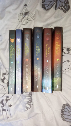 Vendo ou troco coleção de livros Gatos Guerreiros - Foto 3