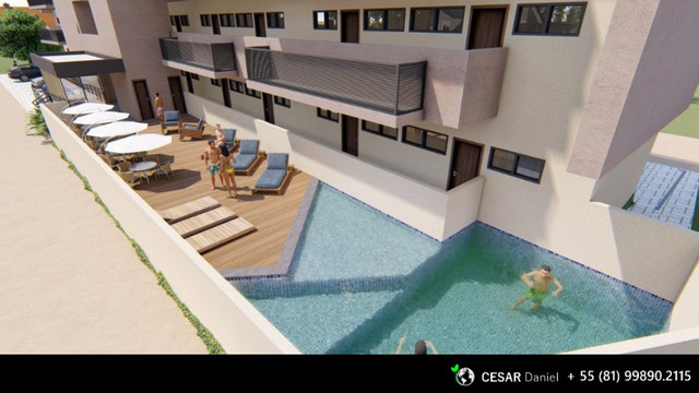 PE | 1 Quarto | 30m² | Flat em Porto de Galinhas - Foto 8