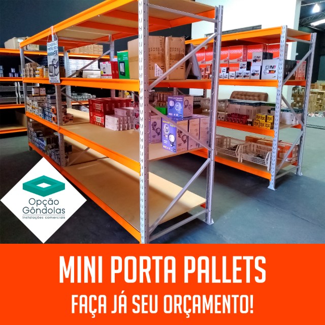 Mini Porta Pallets Novos - Foto 2