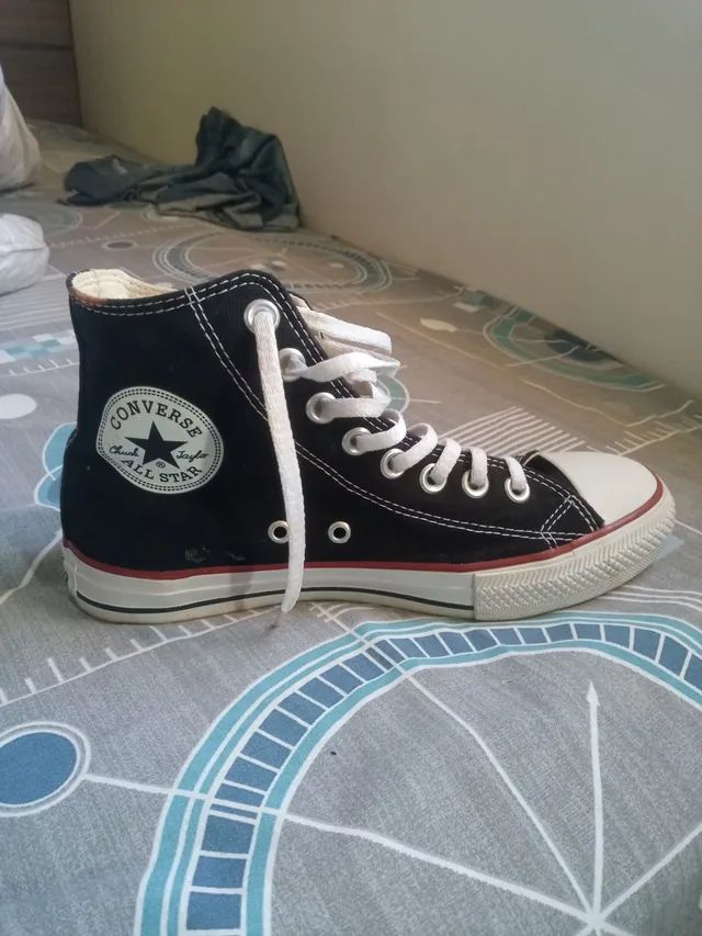 All star preto cano alto  +10 anúncios na OLX Brasil