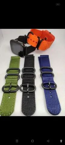Pulseira Nylon Lona para Smartwatch  - Foto 2