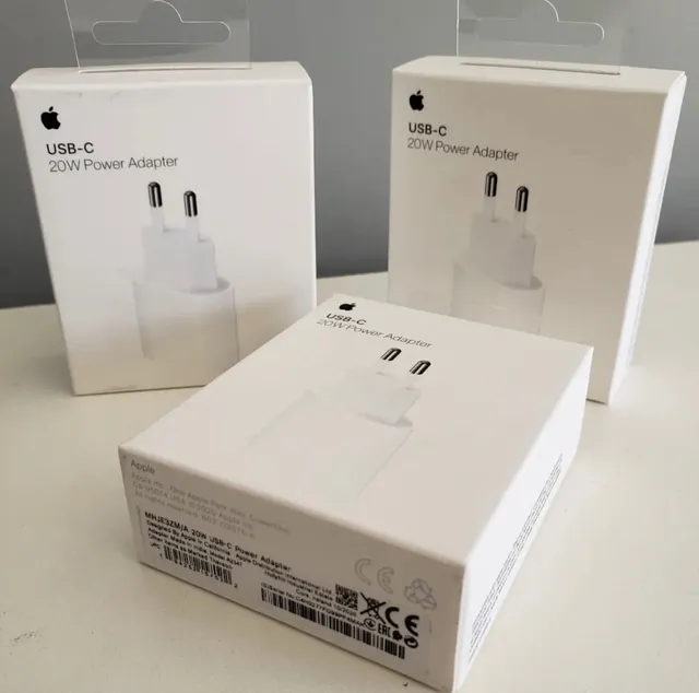 Carregador de iPhone USB-C 20W Turbo Carga rápida