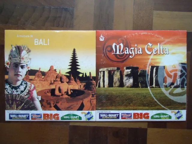 4 Cds A Música da Austrália, Brasil, Bali e Magia Celta - Foto 2