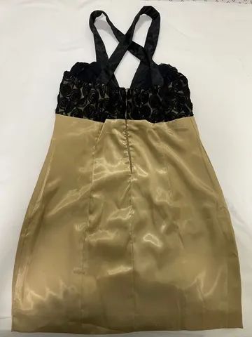 Vestido Dourado My Place - Foto 4