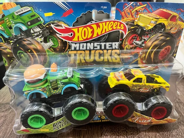 Carrinho Hot Wheels Monster Truck Original Mattel Fyj64