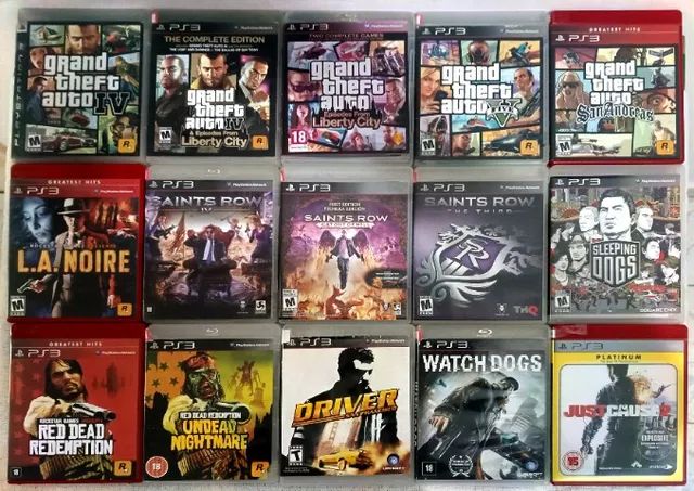 Jogos de Mundo Aberto para ps3 - Ac cartão - Videogames - Bangu, Rio de  Janeiro 1247887764