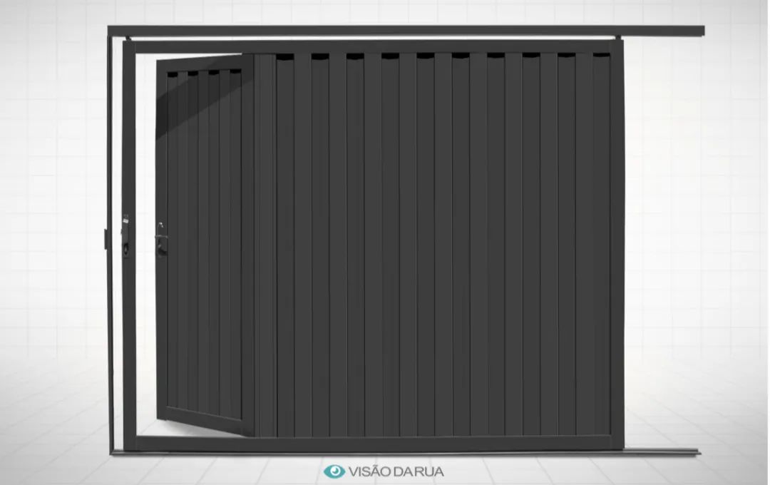 Portão de correr conjugado - Foto 3