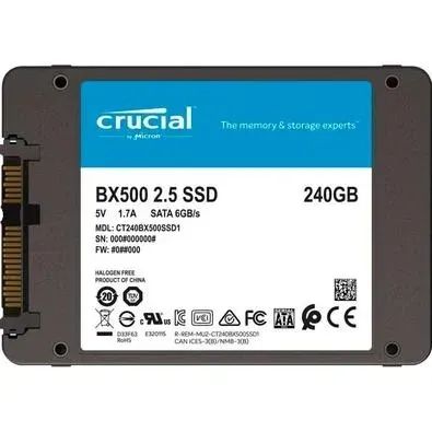 HD SSD 240GB CRUCIAL BX500 2,5 - Foto 2