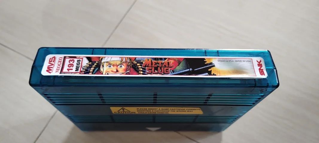 Neo Geo MVS Cartucho Metal Slug original - Foto 4