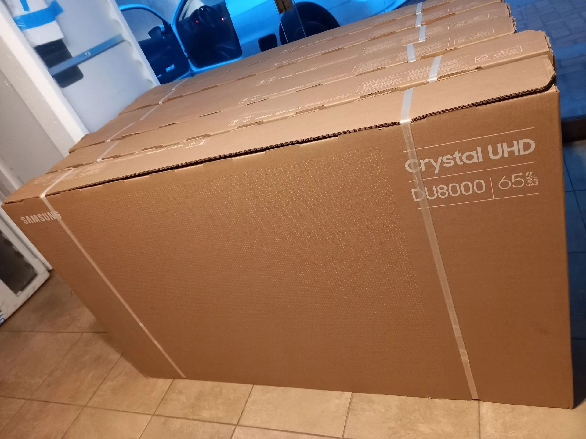 Smart TV Samsung du8000 43 50 65 75 polegadas  - Foto 2