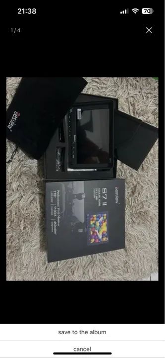 Monitor De Campo 7 Bestview S7ii 4k Hdmi / 3g-SDI