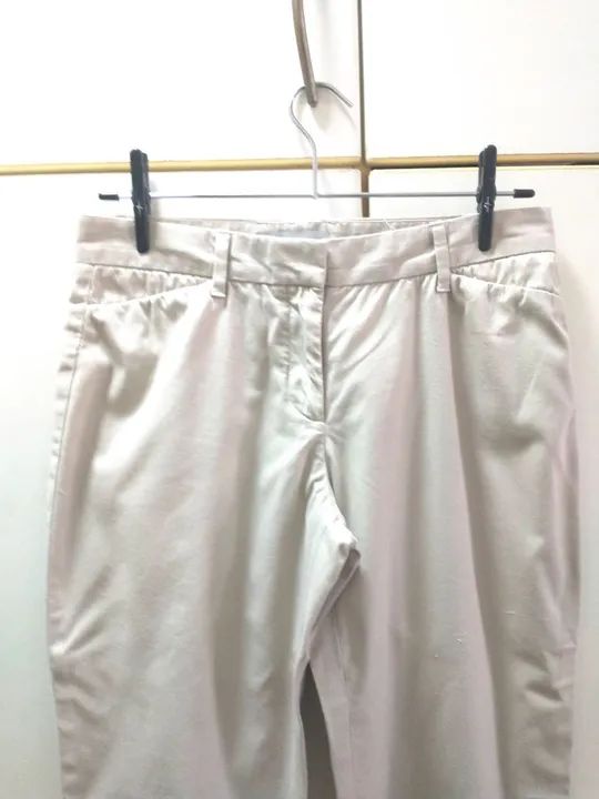 Calça reta chino bege / cáqui da Gap - Foto 5