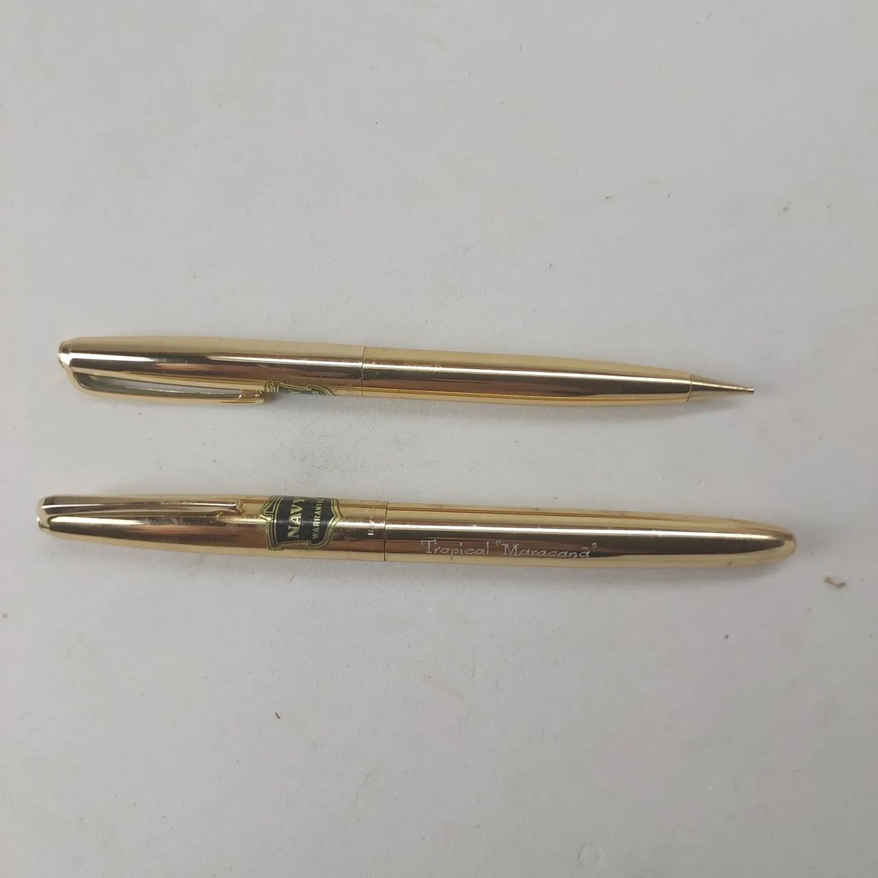Canetas Sheaffer Douradas - Jogo de 2 - Foto 4