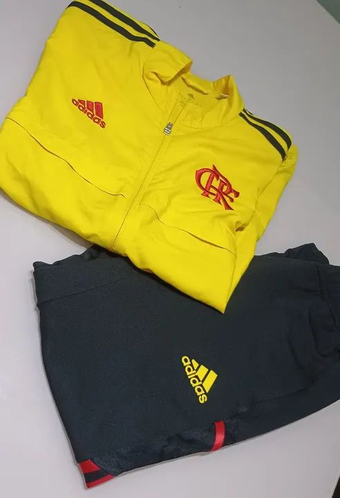 Conjunto Corta Vento Flamengo 