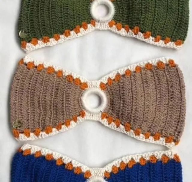 Cropped em crochê  - Foto 5