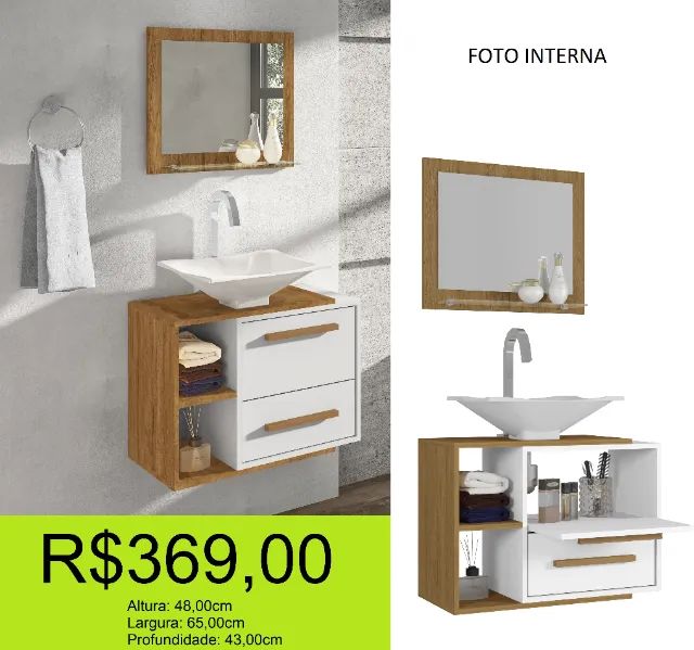 Armario para banheiro - aproveite  - Foto 2