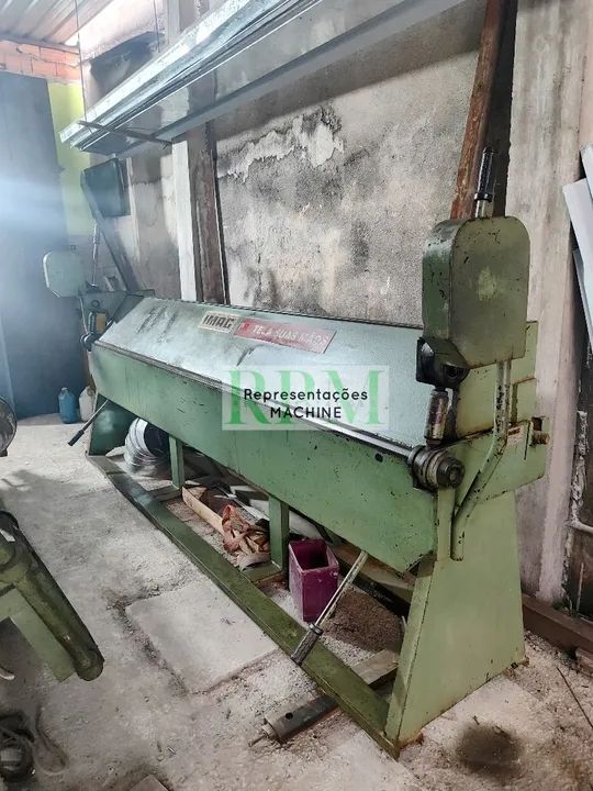 Dobradeira Manual 3mts x 1.2mm lisa IMAG - Foto 4