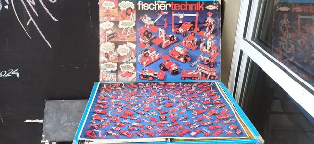 FISHER TECHNIK KIT 300 MODELOS ALEMÃO 1977 RARIDADE  - Foto 2