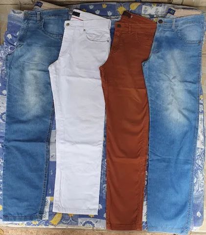 Nove calças jeans tam 42 usadas