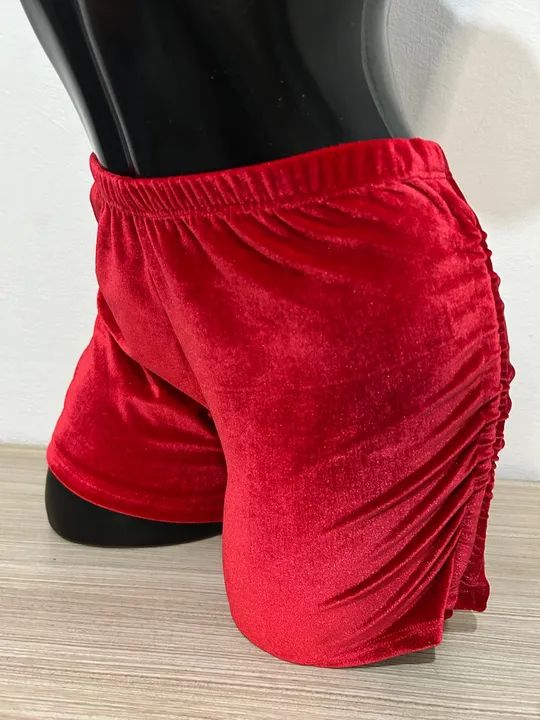 Short de Veludo feminino - Foto 2