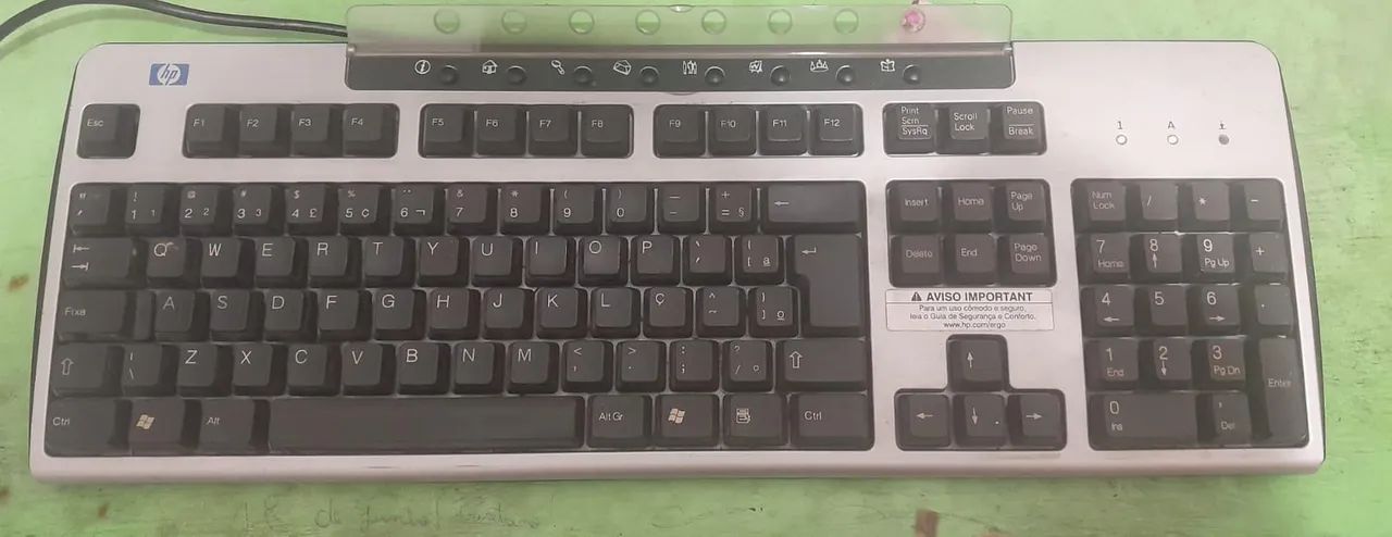 Teclado hp padrao ps2