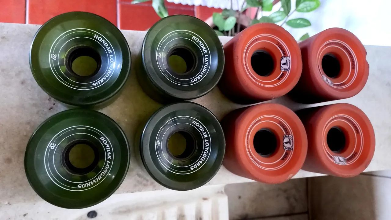 Jogos de rodas Hondar e Traxart, para simulador de surf e/ou longboard 