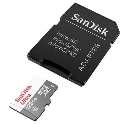 MICRO SD SANDISK 128GB ULTRA CL10 - Foto 2