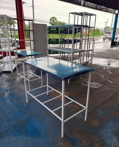 Mesas de Inox (pronta entrega)