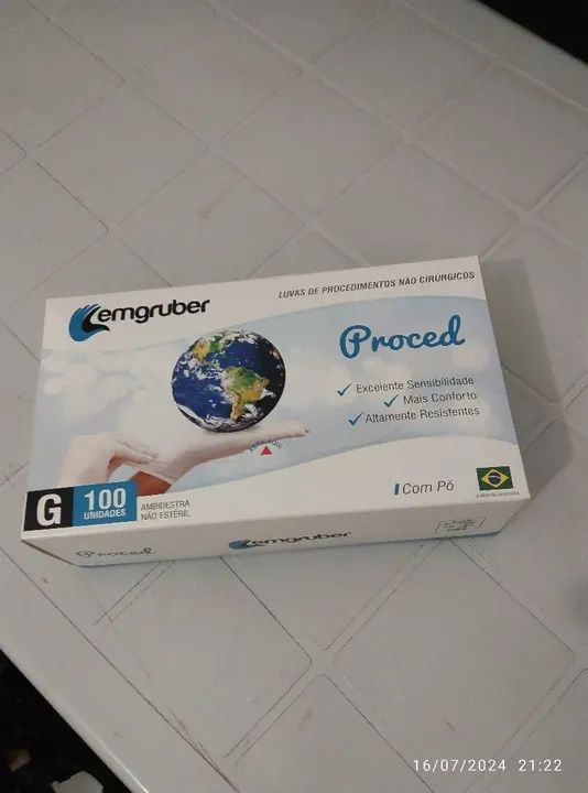 Luva de Procedimento Emgruber G