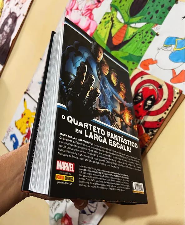 Quarteto Fantástico Omnibus + Quarteto Fantástico história de vida  - Foto 2