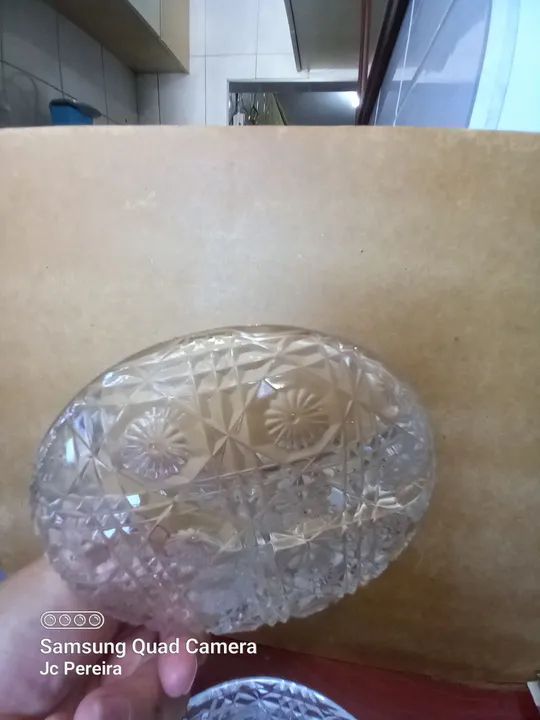 Vendo Jogo de petisqueira de Cristal  - Foto 4