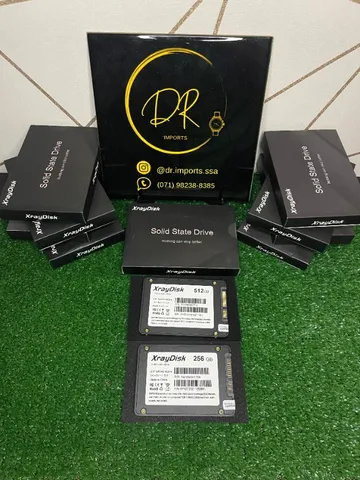 SSD XrayDisk 256gb novos a pronta entrega