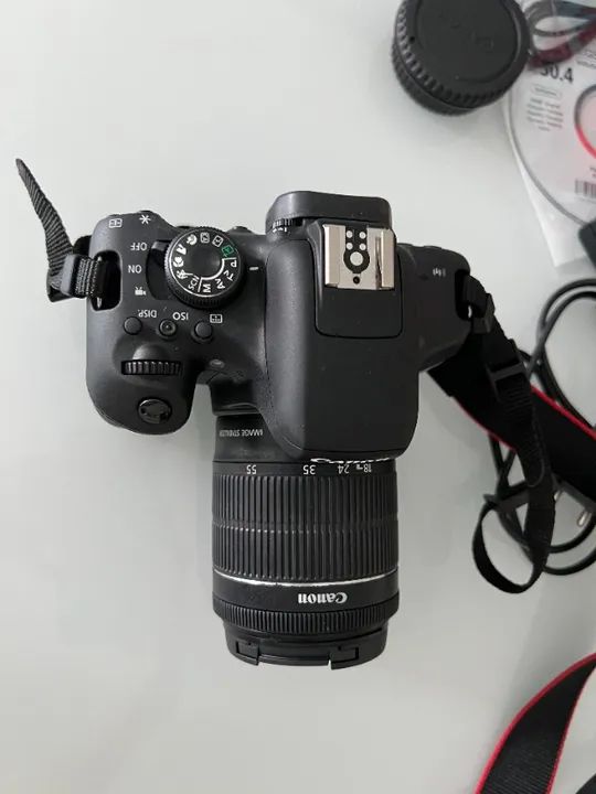 Câmera fotografica e filmadora Canon T6i com flip - Foto 4